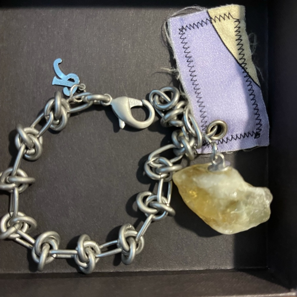 RAF Simmons custom charm bracelet